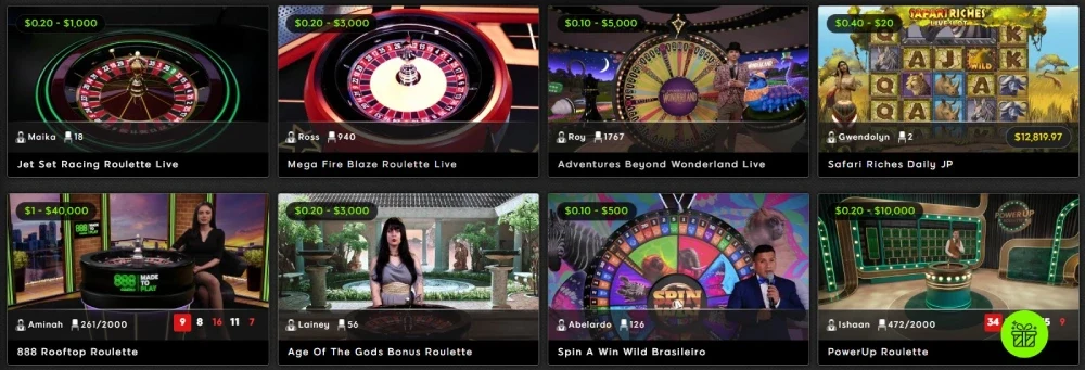 Live Casino Titles Available In Yukon Online Casinos
